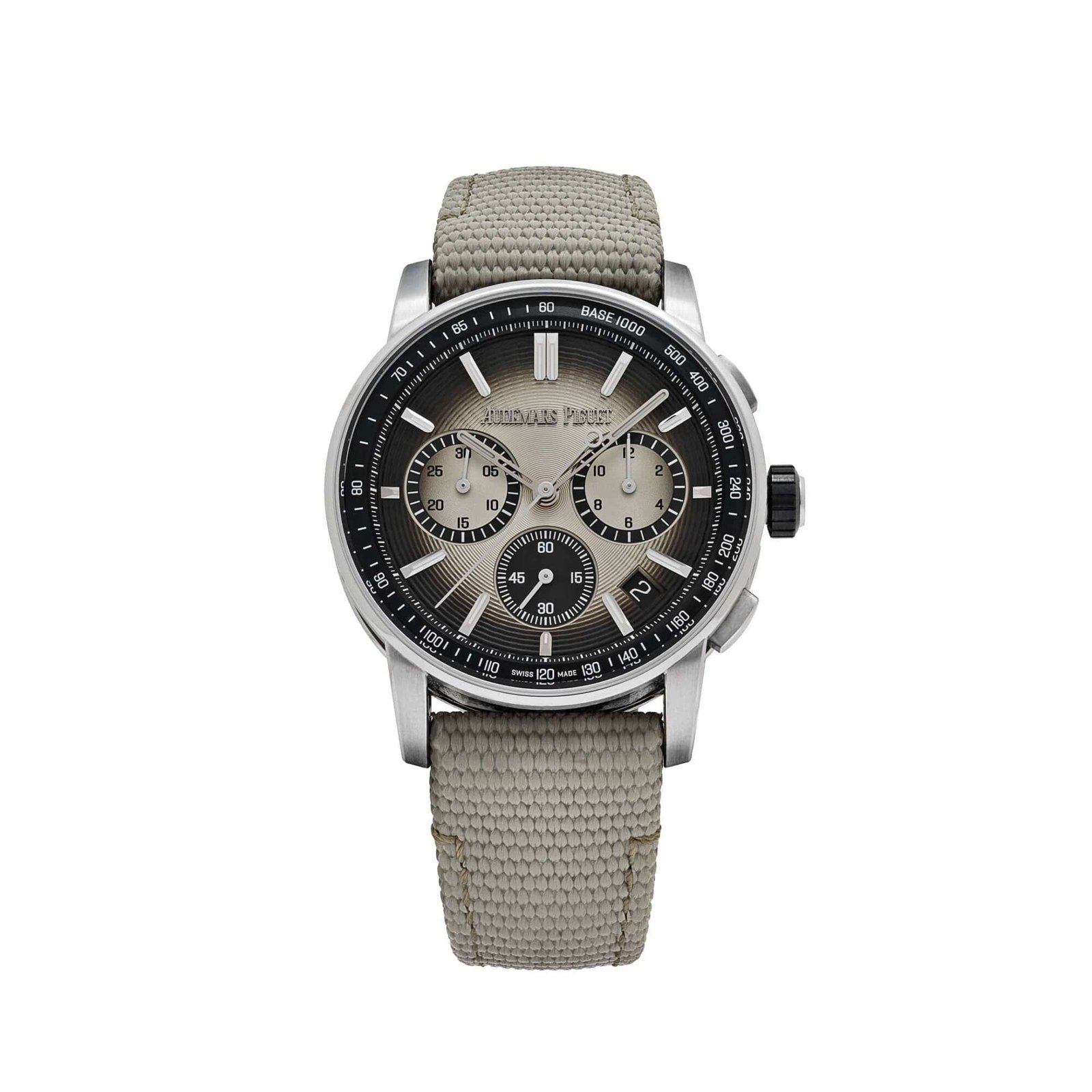 Audemars Piguet Code 11.59 Chronograph 26393QT.OO.A064KB.01 Stainless Steel Black Ceramic Beige Dial (2024)