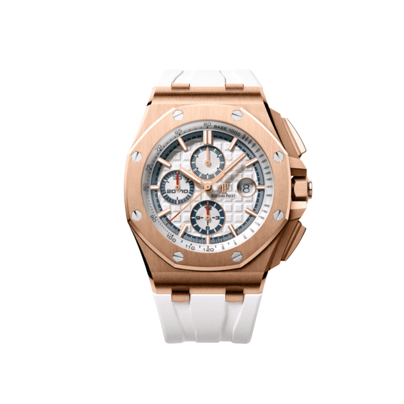 Audemars Piguet Royal Oak Offshore Byblos Edition 26408OR.OO.A010CA.01 Chronograph Rose Gold White Dial Limited Edition of 50