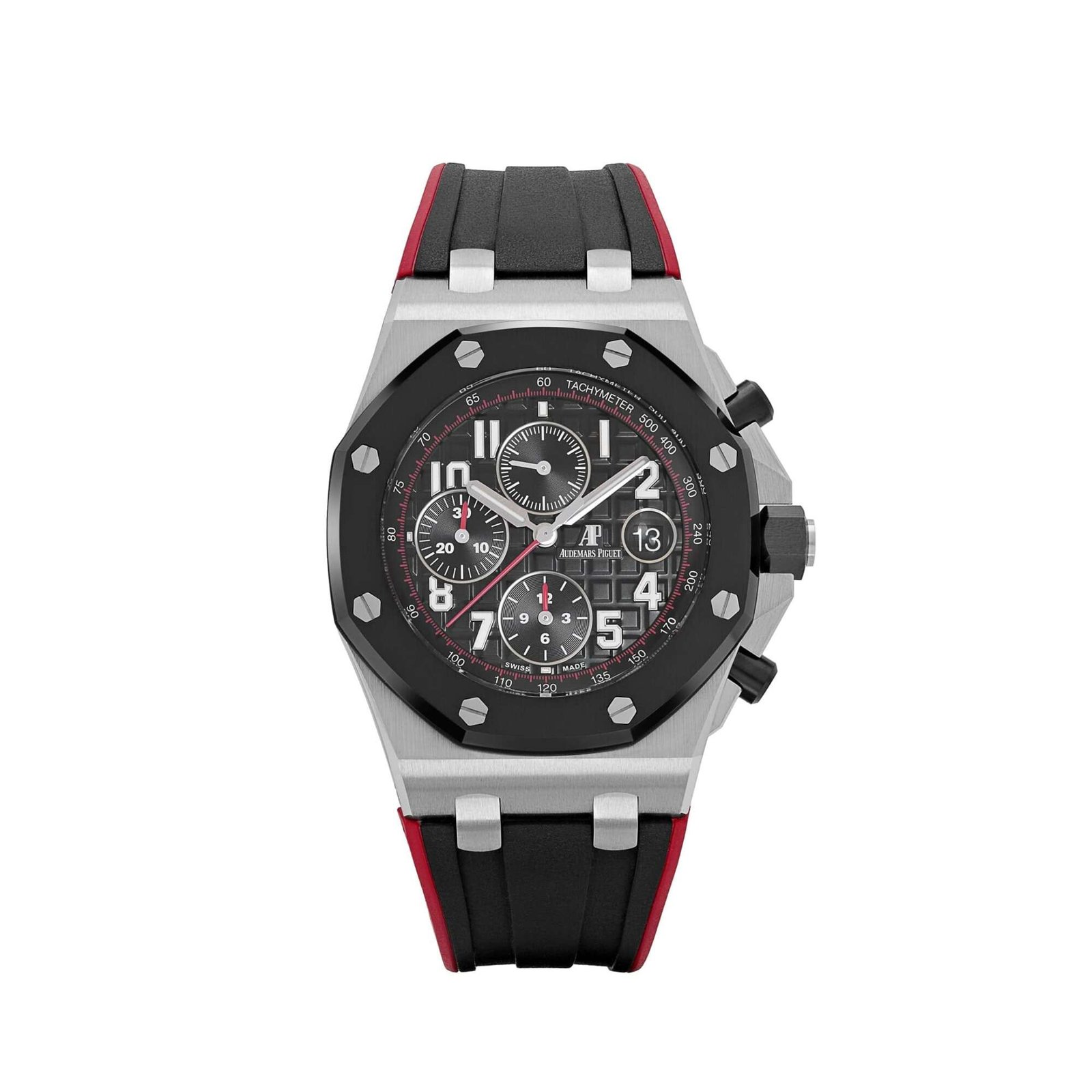 Audemars Piguet Royal Oak Offshore Chronograph 26470SO.OO.A002CA.01 'Vampire' Stainless Steel Black Dial