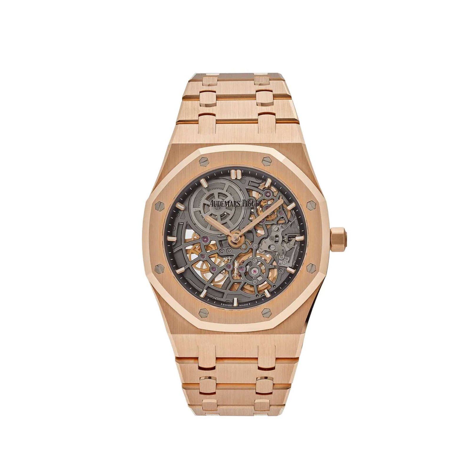 Audemars Piguet Royal Oak 16204OR.OO.1240OR.03 Openworked 'Jumbo' Extra-Thin Rose Gold (2023)