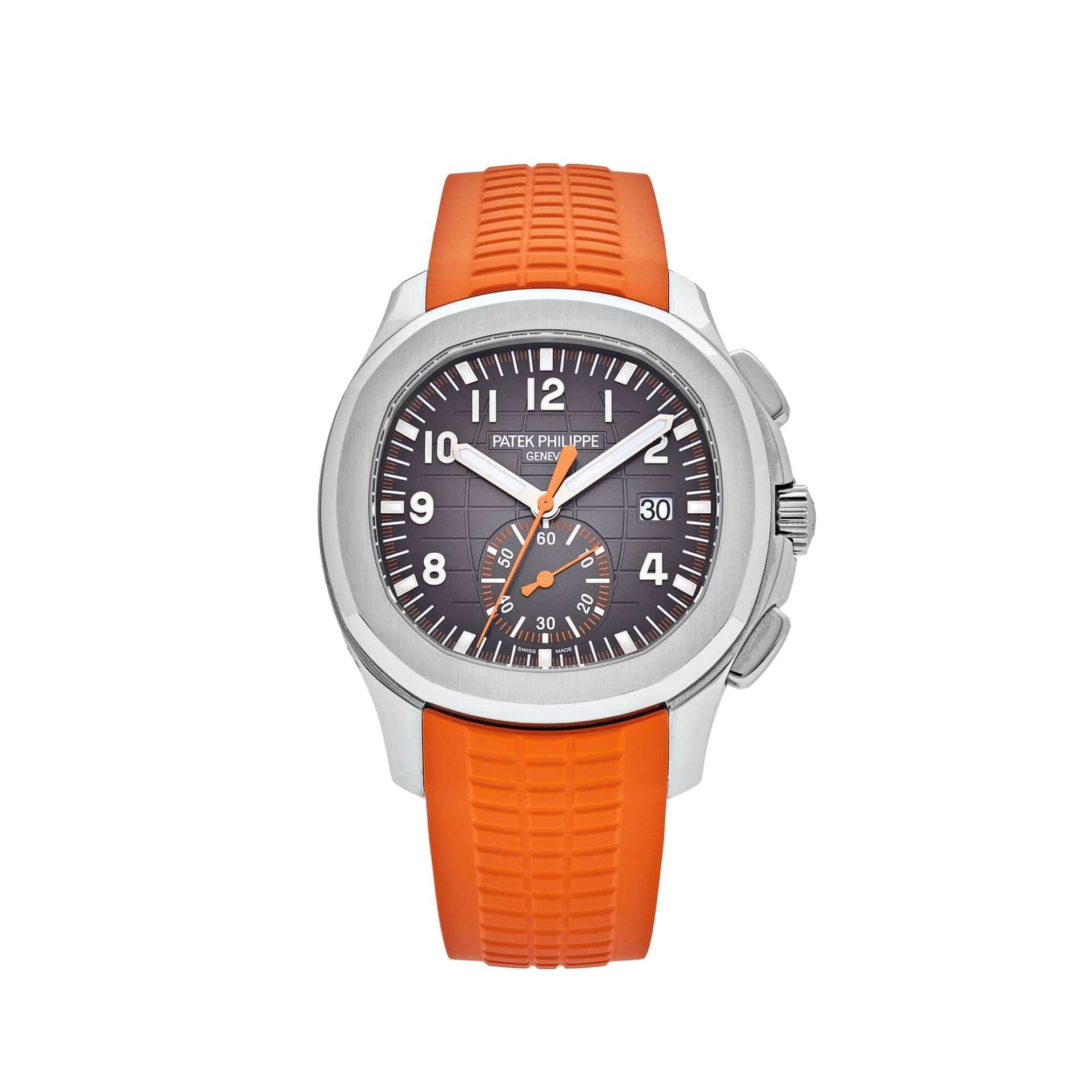 Patek Philippe Aquanaut Chronograph 5968A-001 Stainless Steel Black Dial (2020)