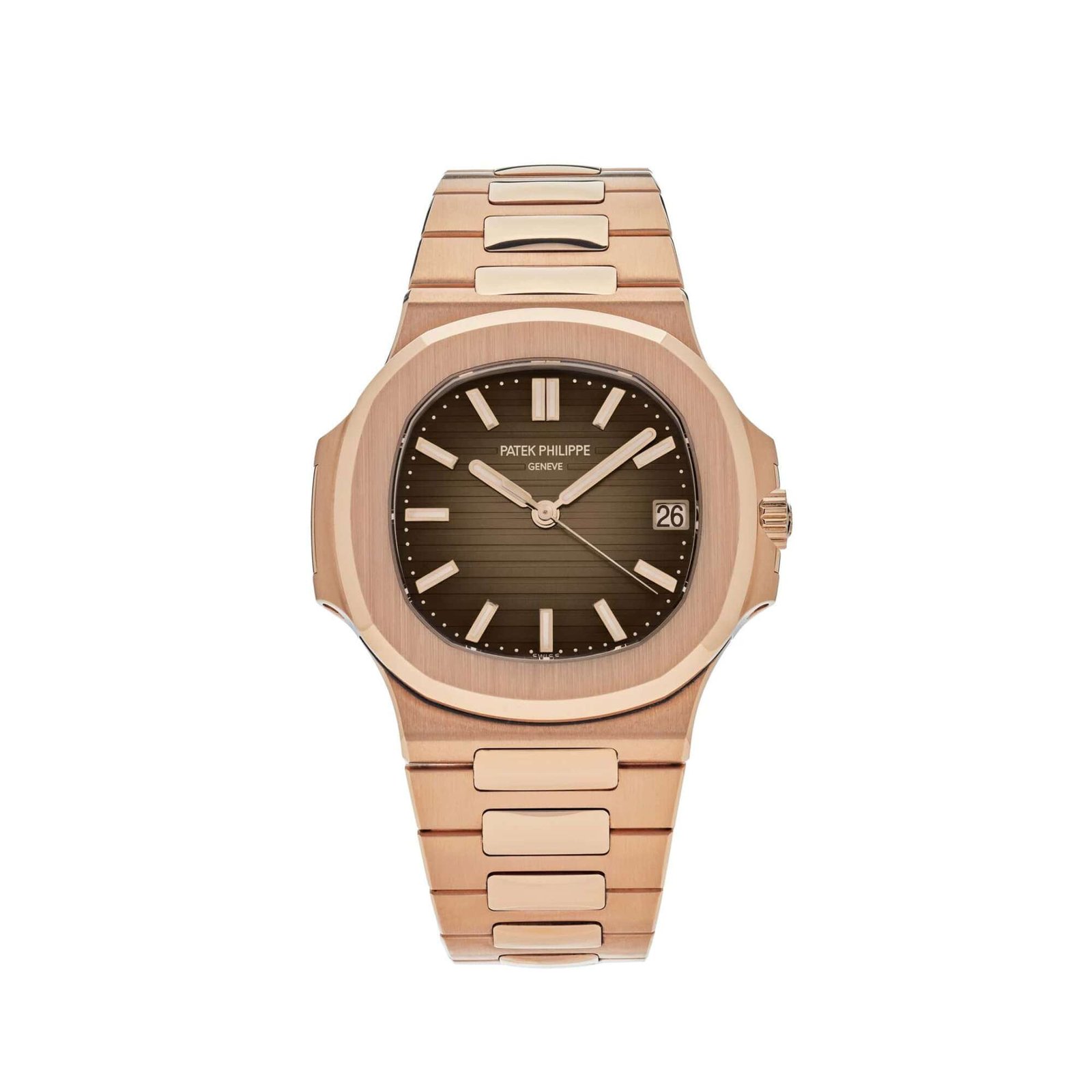 Patek Philippe Nautilus 5711/1R-001 Rose Gold Brown Dial (2015)