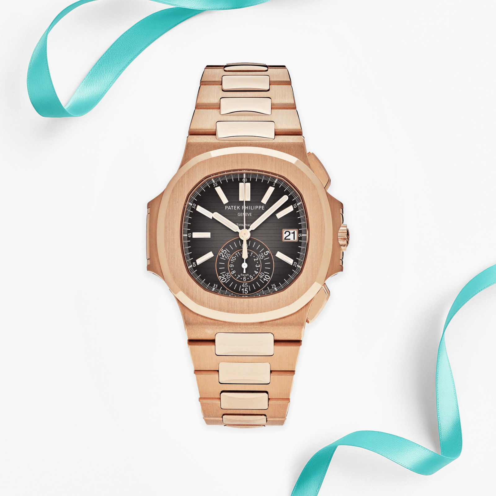 Patek Philippe Nautilus 5980/1R-001 'Tiffany & Co.' Chronograph Rose Gold (2020)