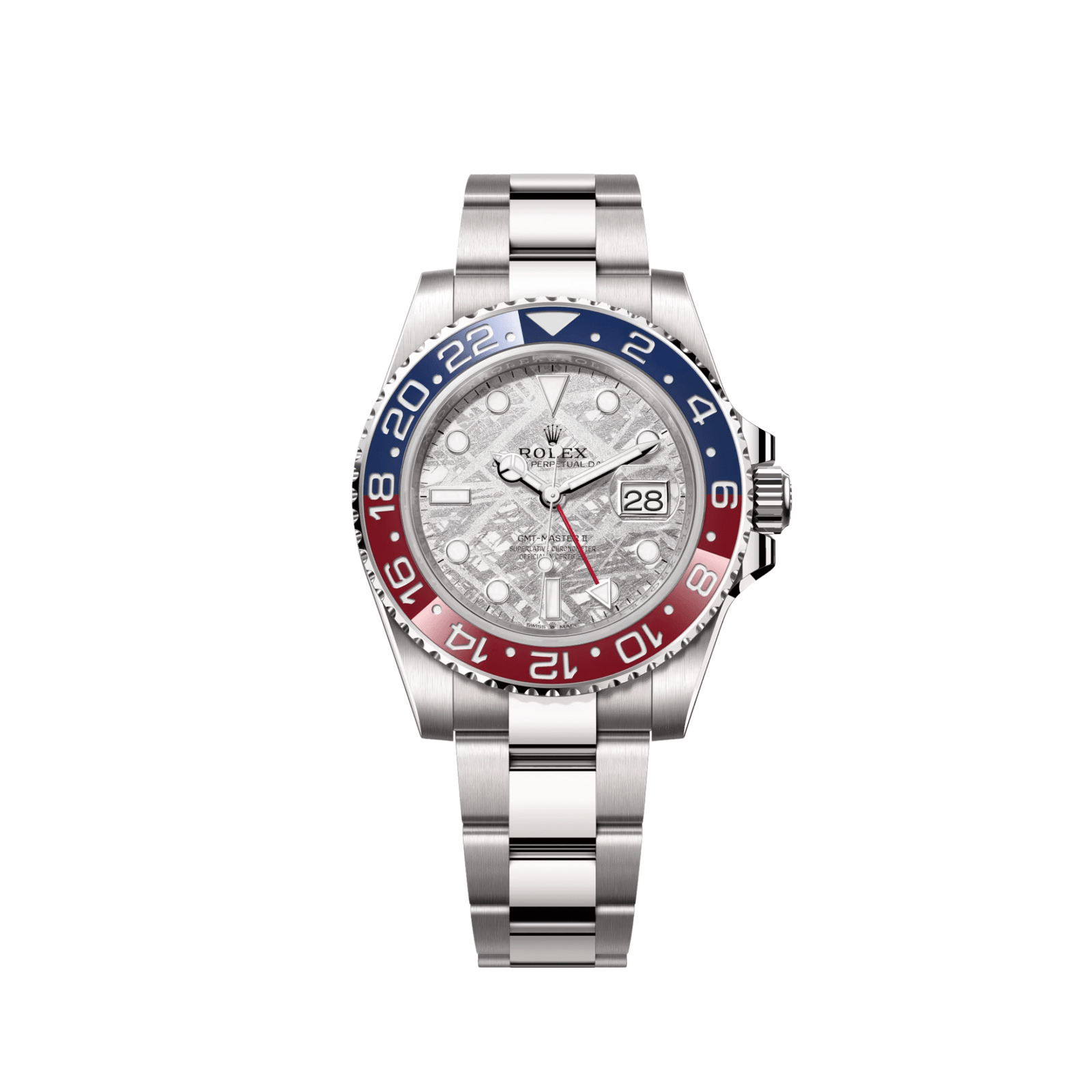 Rolex GMT-Master II 126719BLRO 'Pepsi' White Gold Meteorite Dial (2023)