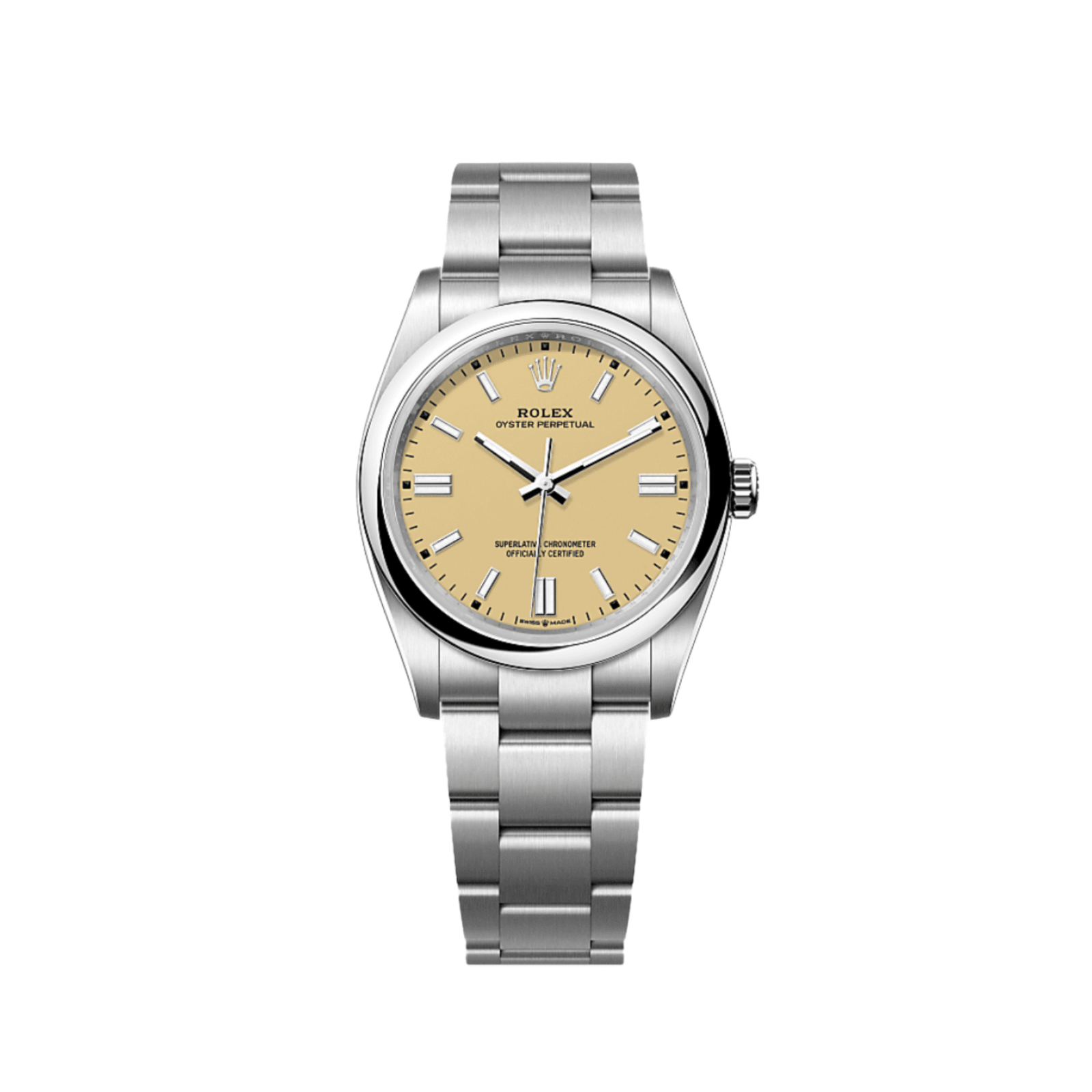 Rolex Oyster Perpetual 36 126000 Stainless Steel Dial Beige Dial (2026)