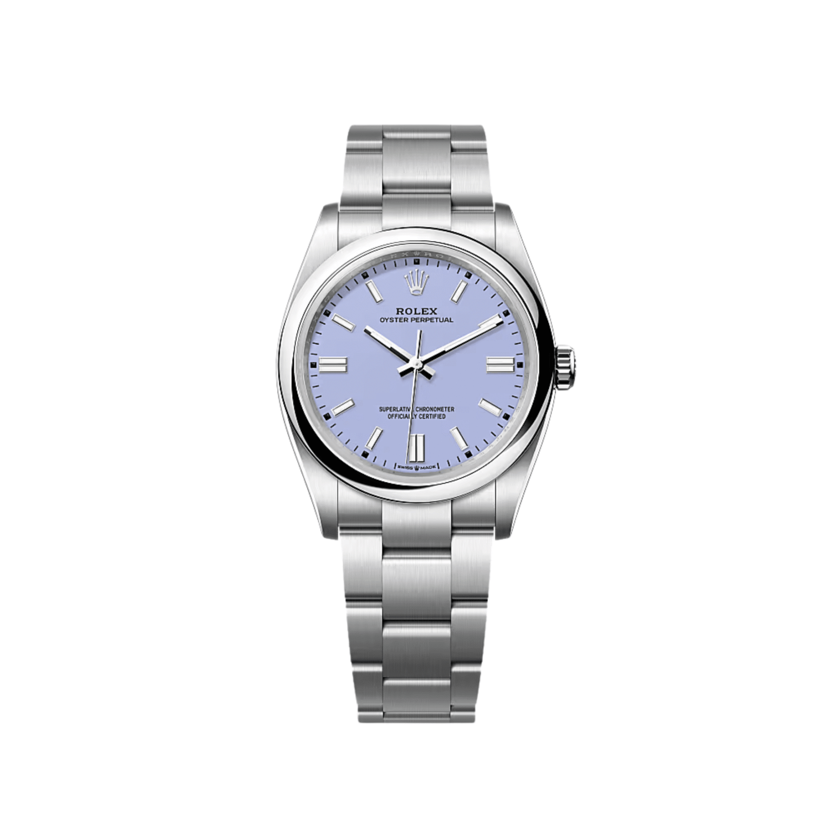 Rolex Oyster Perpetual 36 126000 Stainless Steel Dial Lavender Dial (2026)