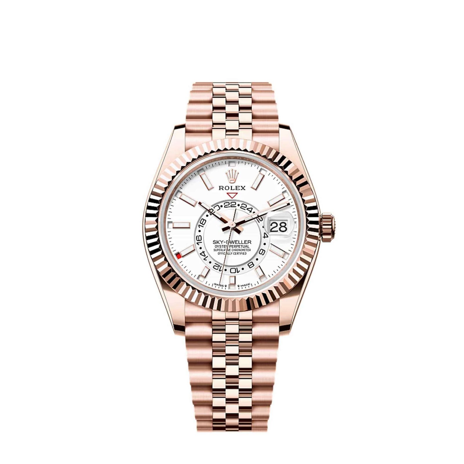 Rolex Sky-Dweller 336935 Everose Gold White Dial Jubilee (2026)